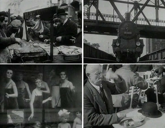Scenes from <i>Berlin: Symphony of a Metropolis</i> by Walter Ruttmann (1927)